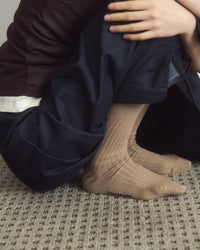 Basic Mood Socks in Beige