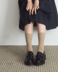 Basic Mood Socks in Beige
