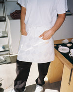 Logo Apron-Skirt in White