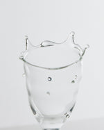 Close up of clear glass