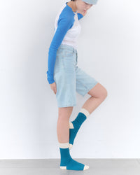 Vivid Socks in Blue