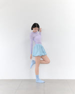 Glitter Socks in Sky