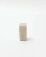 Bar of soap on a white background