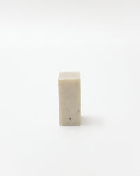 Bar of soap on a white background