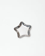 Star-shaped object on a white background