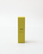 Yellow box with 'Abel' branding on a white background