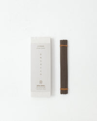 Incense sticks with packaging on a white background