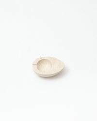 Marble Egg Cup in Travertine