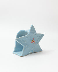 Star Desk Clock in Blue