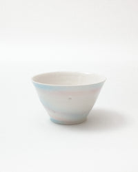 Star Swirl Bowl in Pink Blue