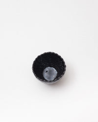 Mosaic Tea Cup in Warm Black