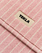 Bathmat in Shaded Pink Stripes